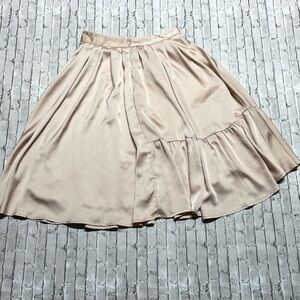 SHEIN Cream A-Line Skirt